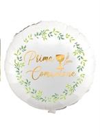 PALLONE MYLAR PRIMA COMUNIONE 45CM