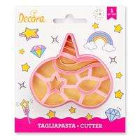 TAGLIAPASTA MASCHERA UNICORNO PLASTICA