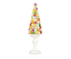 28906 ALBERO CON CARAMELLE MULTICOLORE H.32